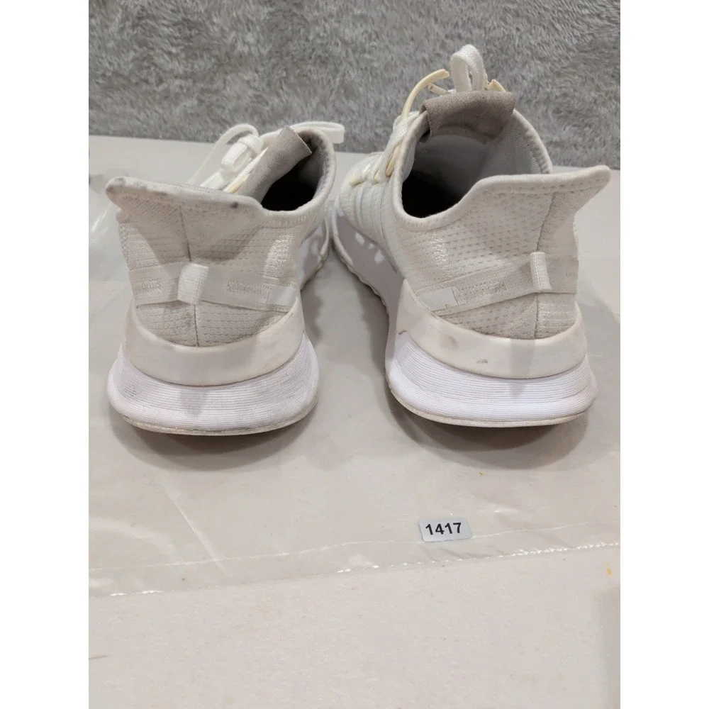 Adidas U_Path Run Men's Size 11  Triple White Walking Running Shoes Sneakers